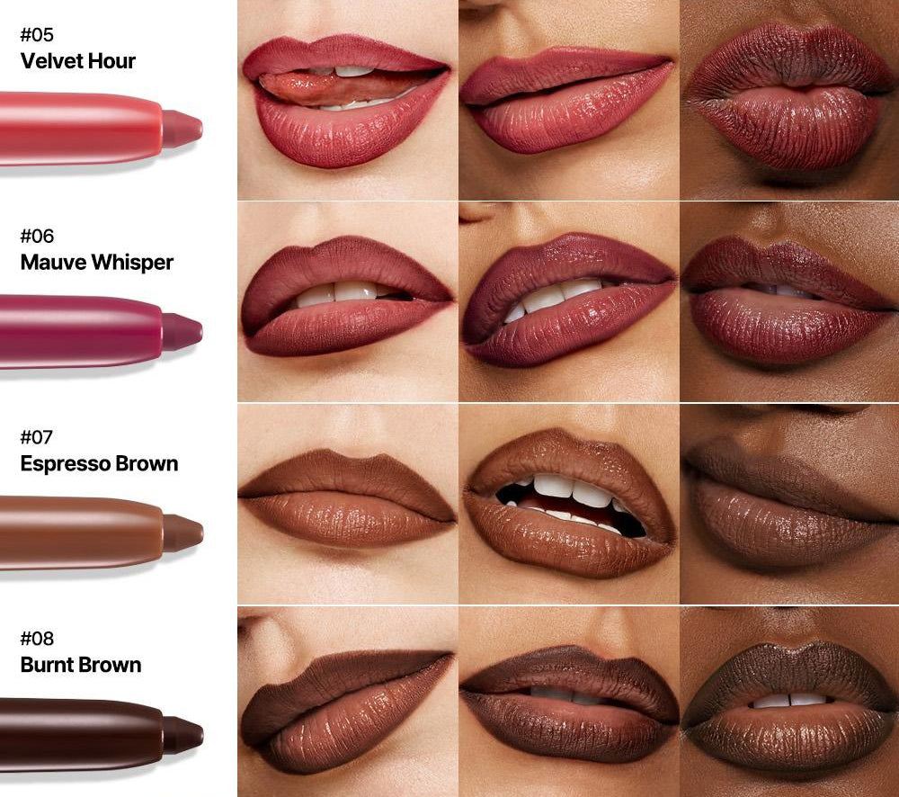 Easy Glide Lip Liner — Creamy, Blendable Color with Smooth Application-WH