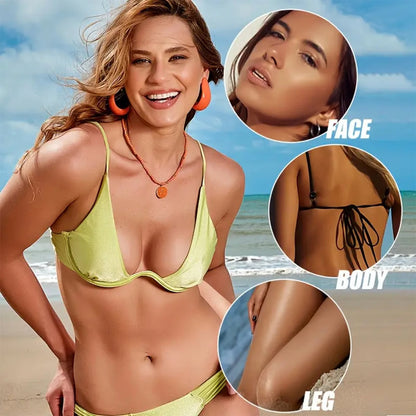 🌞 Get the Ultimate Sunless Glow✨ Beauty by Earth Self Tanner Lotion – For a Natural, Streak-Free Tan-WH