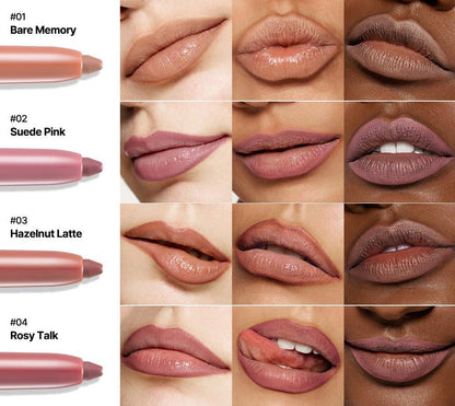 Easy Glide Lip Liner — Creamy, Blendable Color with Smooth Application-WH