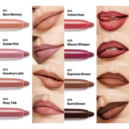 Easy Glide Lip Liner — Creamy, Blendable Color with Smooth Application-WH