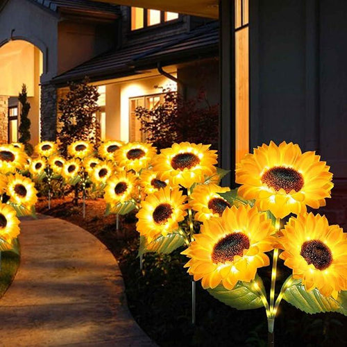 🌻Mother's Day Sale 49% OFF- 🌞Solar LED Sunflower Garden Lights -$AC
