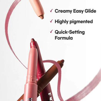 Easy Glide Lip Liner — Creamy, Blendable Color with Smooth Application-WH
