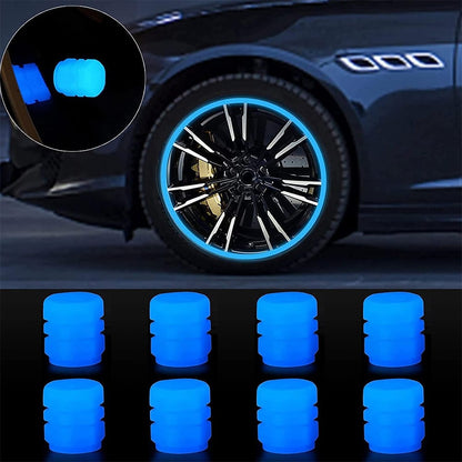 🎁Last Day 50%OFF 🔥🚗Glow-in-the-Dark Tire Caps 💡-WH