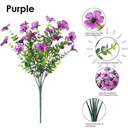 🔥Last Day 60% OFF ! - UV-Resistant Lifelike Artificial Flowers – Zero Maintenance -$AC