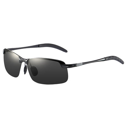 StrollStash™ HD Polarized Photochromic Sunglasses UV400 Protection | Retro Oversized Square | Unisex 2026 Essential  -$AC