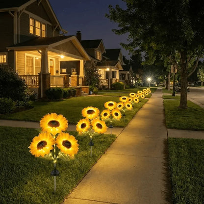🌻Mother's Day Sale 49% OFF- 🌞Solar LED Sunflower Garden Lights -$AC