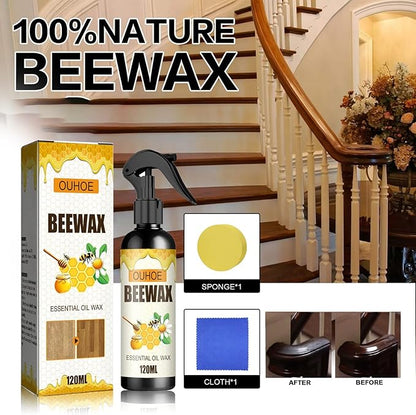 💥LAST DAY SALE 50%OFF✨ Natural Beeswax Repairing & Care Spray – The Safe, Non-Toxic Way to Restore Wood’s Natural Beauty ✨-YH