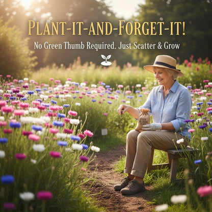 🎁Hot Sale 49% OFF🔥🌱Premium Cornflower Seeds – The "Unstoppable" Wildflower That Grows Anywhere  $AC