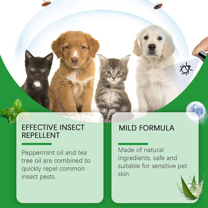 🍃Natural Flea & Tick Spray for Dogs and Cats🐾 Keep Your Beloved Pet Free from Pests -$AC
