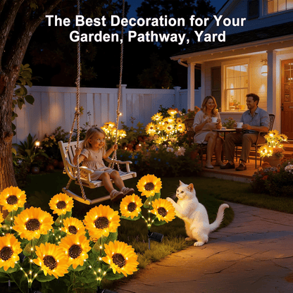 🌻Mother's Day Sale 49% OFF- 🌞Solar LED Sunflower Garden Lights -$AC