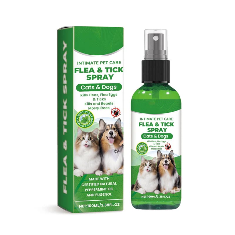 🍃Natural Flea & Tick Spray for Dogs and Cats🐾 Keep Your Beloved Pet Free from Pests -$AC