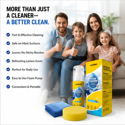 ✨ Deep Clean Made Easy — Meet the Ultimate 4-In-1 Foam Cleaner-YH