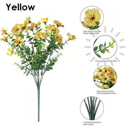🔥Last Day 60% OFF ! - UV-Resistant Lifelike Artificial Flowers – Zero Maintenance -$AC