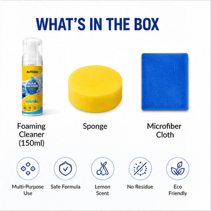 ✨ Deep Clean Made Easy — Meet the Ultimate 4-In-1 Foam Cleaner-YH