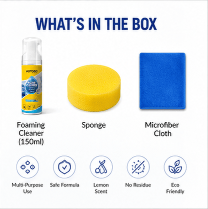 ✨ Deep Clean Made Easy — Meet the Ultimate 4-In-1 Foam Cleaner-YH