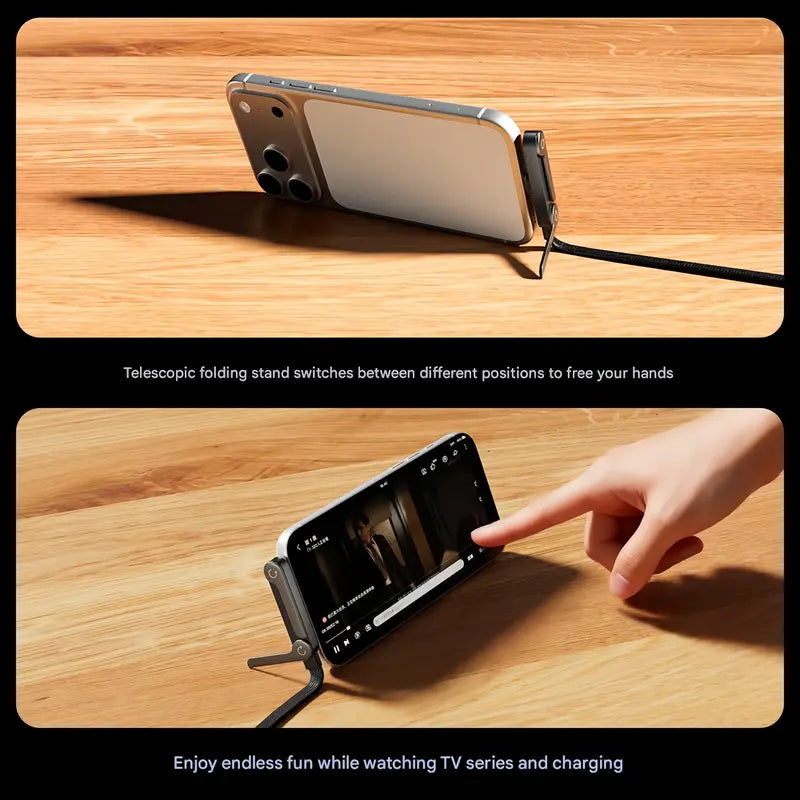 2-in-1 Invisible Holder Charger Cable|240w super Fast Charging Cord-sell-YH