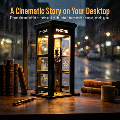✨Vintage Phone Booth Ambient Lamp-YH