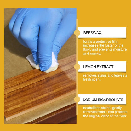 Beeswax Wood Polish Spray 120ml | Natural Shine & Protection for Furniture, Floors, Cabinets – Non-Greasy, Anti-Dust Finish-YH