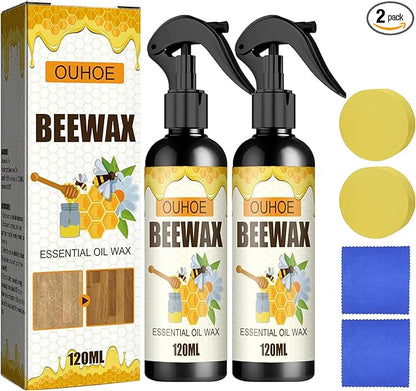 💥LAST DAY SALE 50%OFF✨ Natural Beeswax Repairing & Care Spray – The Safe, Non-Toxic Way to Restore Wood’s Natural Beauty ✨-YH
