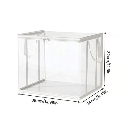 🎁 Last Day Sale 49% 📦Large Heavy-Duty Clear Storage Bag for Clothes, Bedding & Moving -$AC
