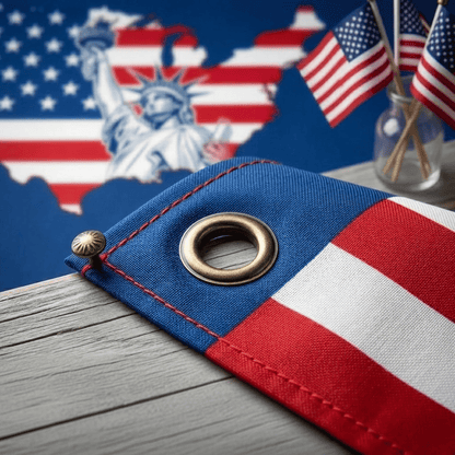 🗽USA 250th Anniversary Flag Half Round Banner🦅 -$AC