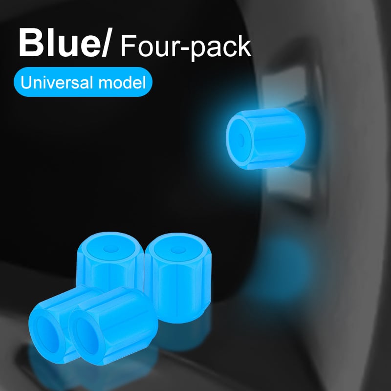 🎁Last Day 50%OFF 🔥🚗Glow-in-the-Dark Tire Caps 💡-WH