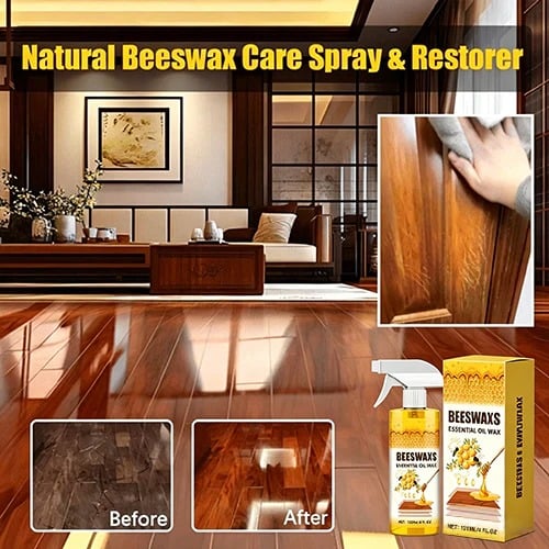 💥LAST DAY SALE 50%OFF✨ Natural Beeswax Repairing & Care Spray – The Safe, Non-Toxic Way to Restore Wood’s Natural Beauty ✨-YH