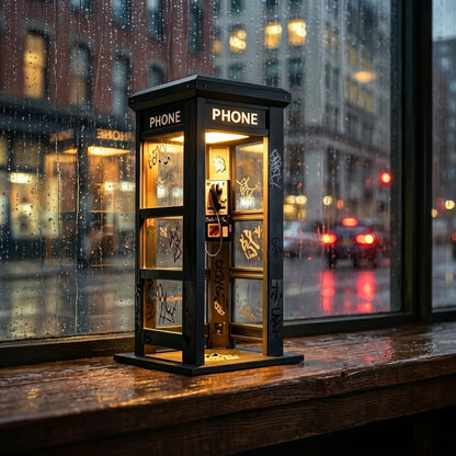 ✨Vintage Phone Booth Ambient Lamp-YH