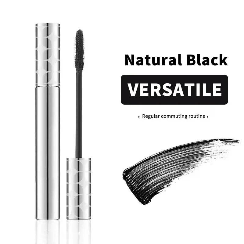 Floravyne 24H Waterproof Volumizing Mascara – Long-Lasting Thick & Defined Lashes, Smudge-Proof & Sweat-Proof Lash Lift Effect-YH
