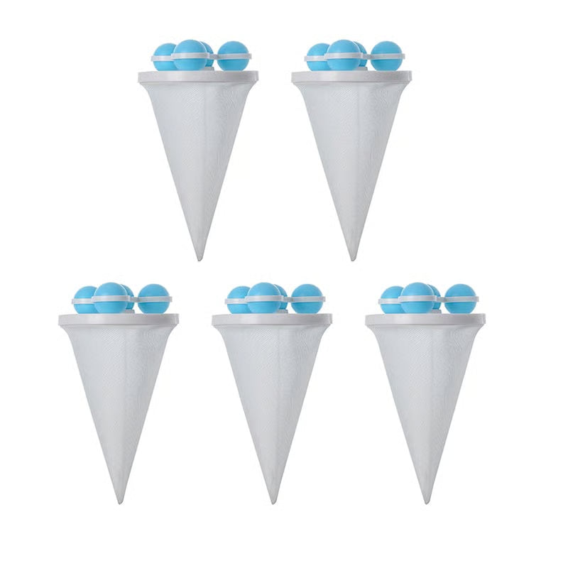 💧Washing Machine Filter Bag 💥Reusable Floating Hair Filter for Laundry-$AC