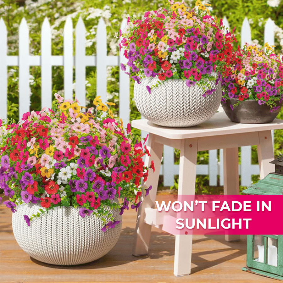 🔥Last Day 60% OFF ! - UV-Resistant Lifelike Artificial Flowers – Zero Maintenance -$AC