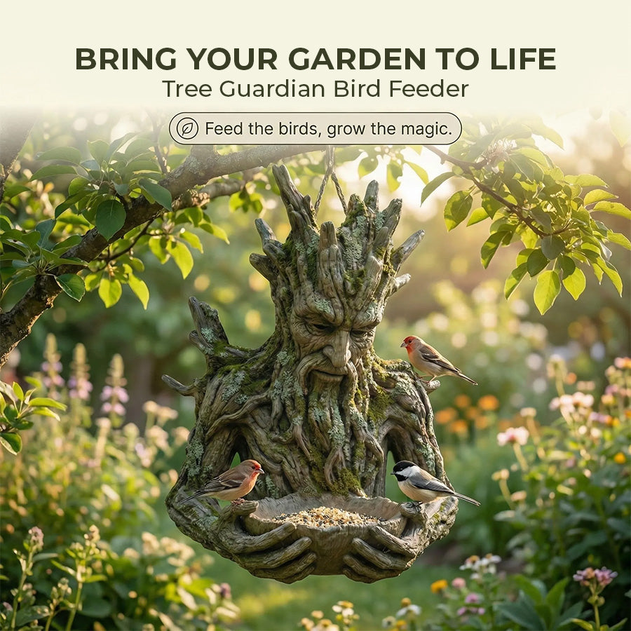 🔥Last Day 60% OFF🔥The Quiet Offering A Tree-Integrated Bird Feeding Sculpture-YH