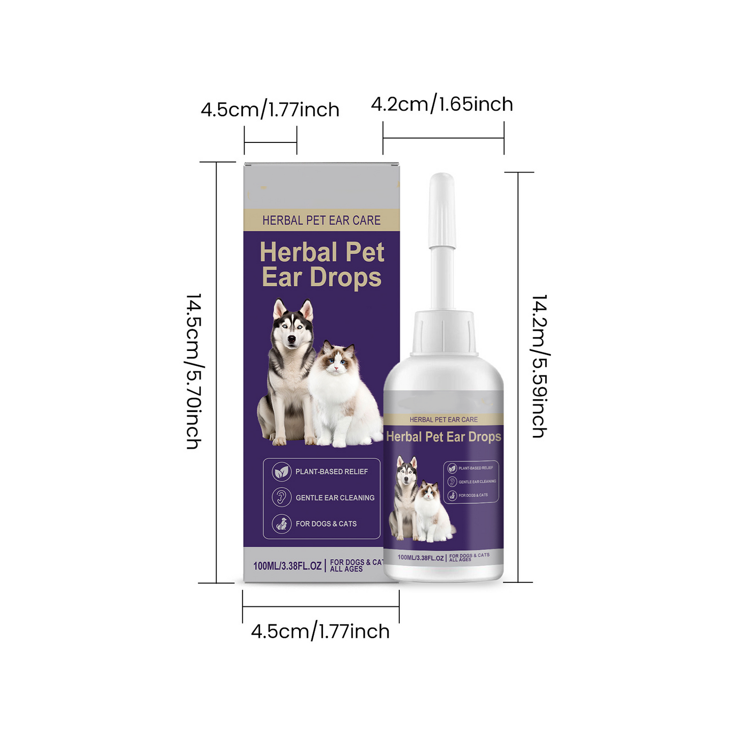 Best Seller🔥  StrollStash Herbal Pet Ear Drops🎉Special limited-time discount-WH
