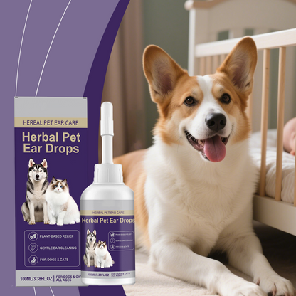 Best Seller🔥  StrollStash Herbal Pet Ear Drops🎉Special limited-time discount-WH