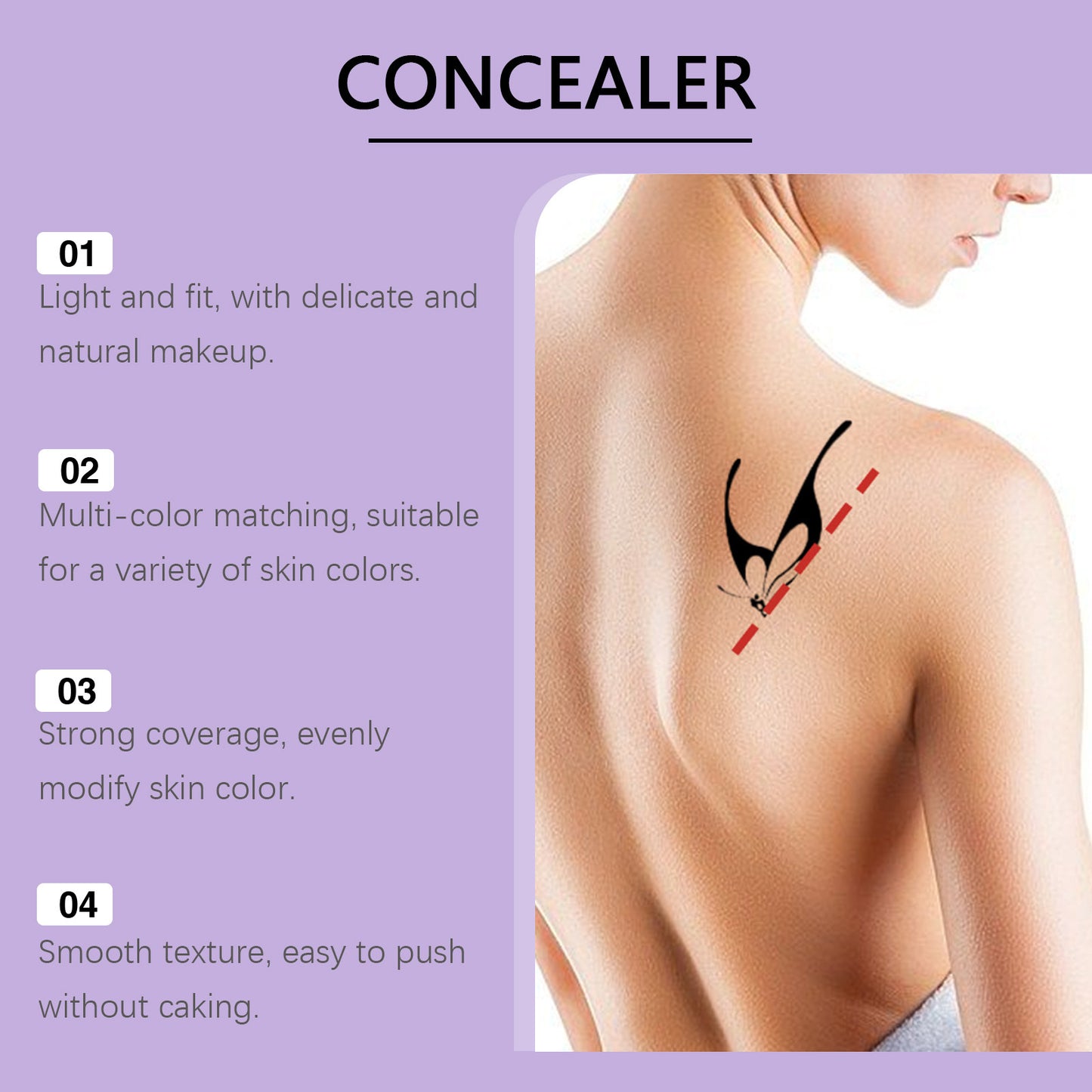 StrollStash Soft Matte Cream Concealer   -$AC