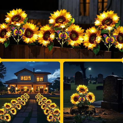🌻Mother's Day Sale 49% OFF- 🌞Solar LED Sunflower Garden Lights -$AC