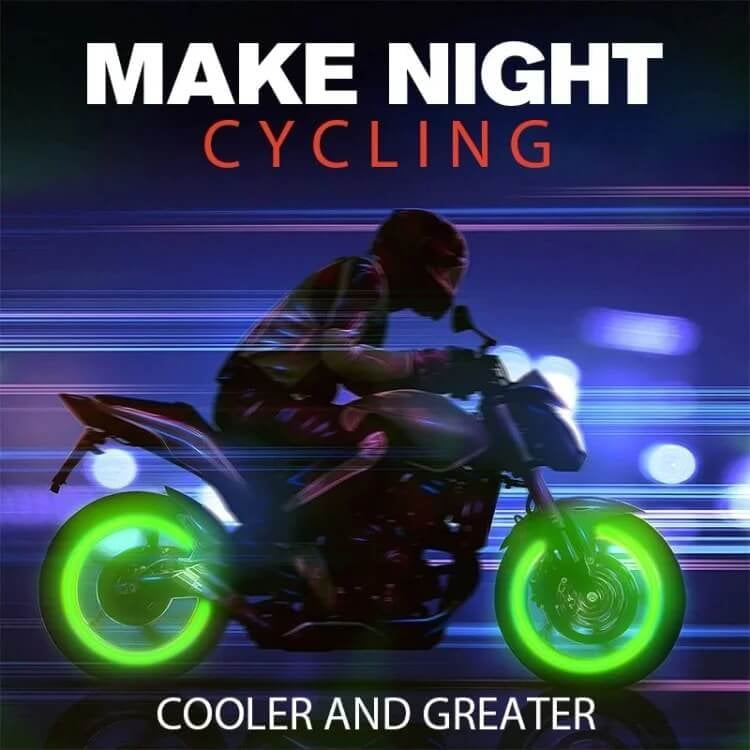 🎁Last Day 50%OFF 🔥🚗Glow-in-the-Dark Tire Caps 💡-WH