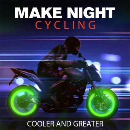 🎁Last Day 50%OFF 🔥🚗Glow-in-the-Dark Tire Caps 💡-WH
