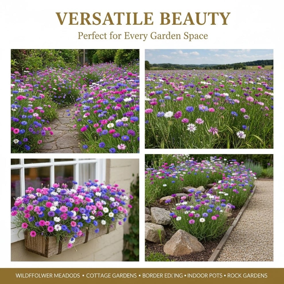 🎁Hot Sale 49% OFF🔥🌱Premium Cornflower Seeds – The "Unstoppable" Wildflower That Grows Anywhere  $AC