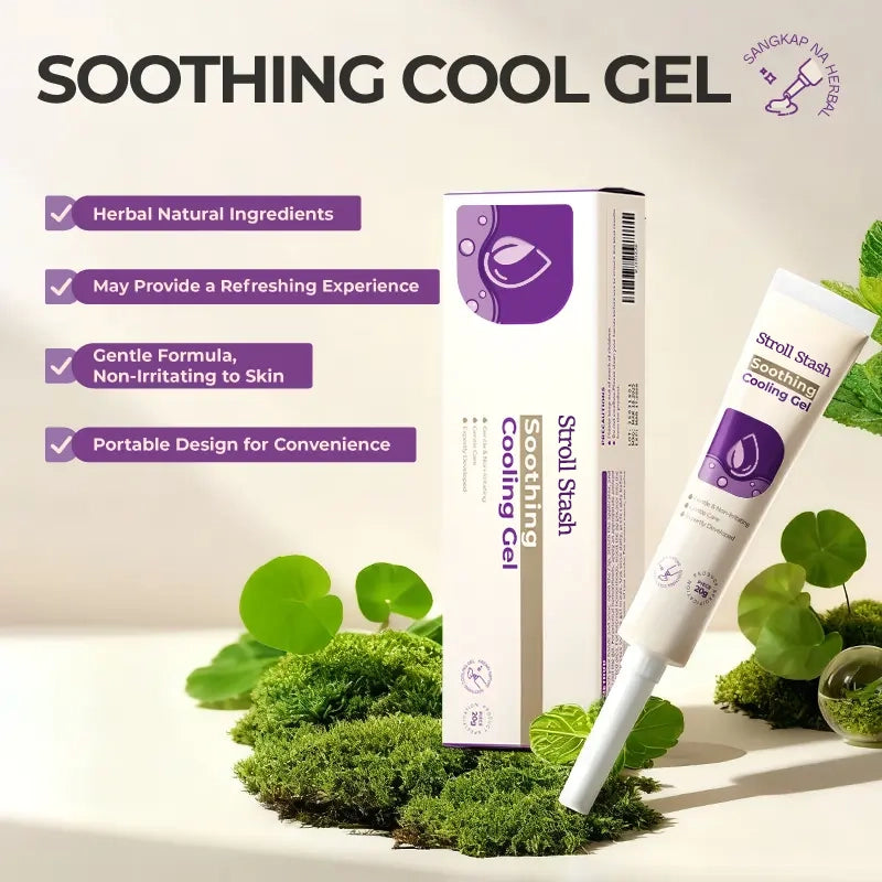 StrollStash 3 Natural herbal care gel, gentle and non-irritating, suitable for daily use for skincare -$AC