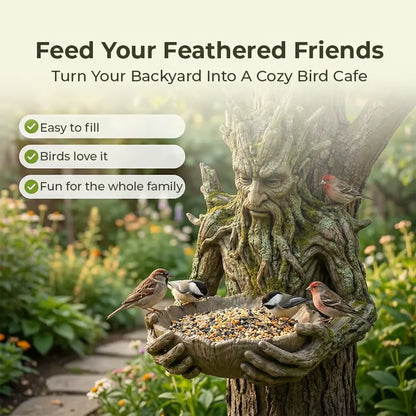 🔥Last day 49% OFF🔥The Quiet Offering A Tree-Integrated Bird Feeding Sculpture  -$AC