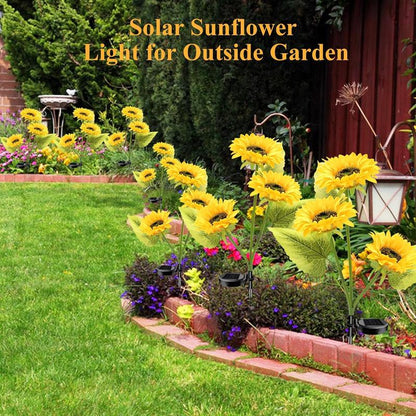 🌻Mother's Day Sale 49% OFF- 🌞Solar LED Sunflower Garden Lights -$AC