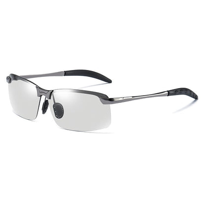 StrollStash™ HD Polarized Photochromic Sunglasses UV400 Protection | Retro Oversized Square | Unisex 2026 Essential  -$AC