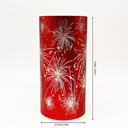 Celebration Firework Lanterns – Premium Patriotic Red, White & Blue Trio -$AC