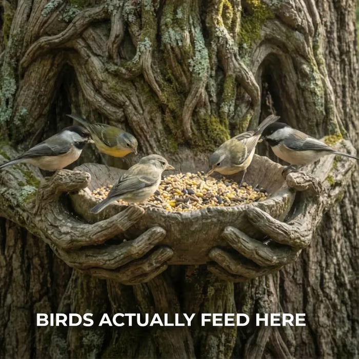 🔥Last day 49% OFF🔥The Quiet Offering A Tree-Integrated Bird Feeding Sculpture  -$AC