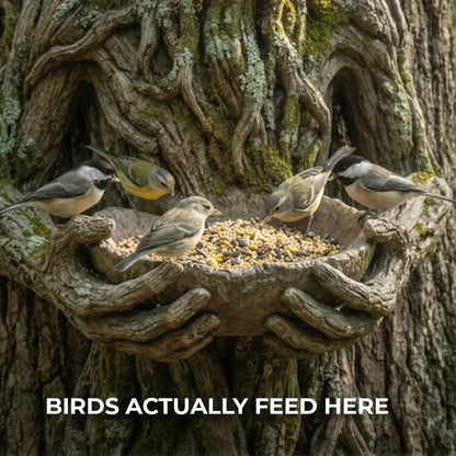 🔥Last day 49% OFF🔥The Quiet Offering A Tree-Integrated Bird Feeding Sculpture  -$AC