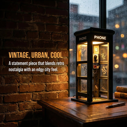 ✨Vintage Phone Booth Ambient Lamp-YH
