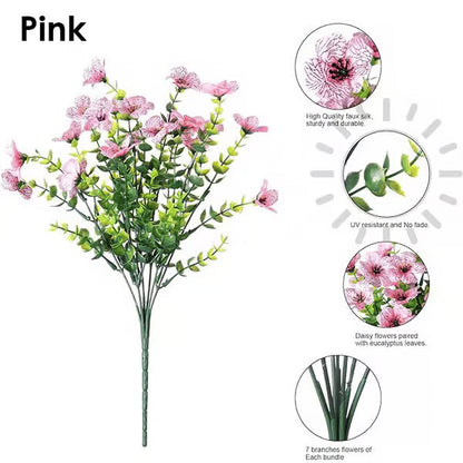 🔥Last Day 60% OFF ! - UV-Resistant Lifelike Artificial Flowers – Zero Maintenance -$AC
