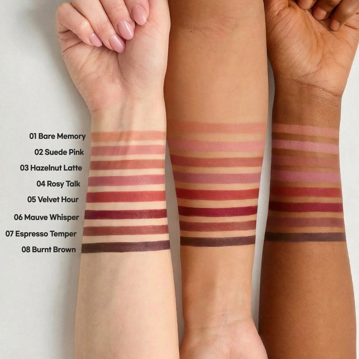 Easy Glide Lip Liner — Creamy, Blendable Color with Smooth Application-WH
